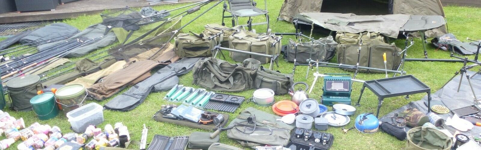 MASSIVE USED CARP FISHING COLLECTION FOR SALE - Anglers' Net